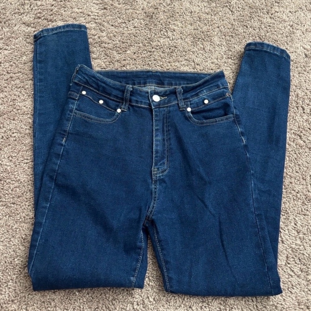 🌸3 for $10🌸 SHEIN Deep Blue Skinny Jeans